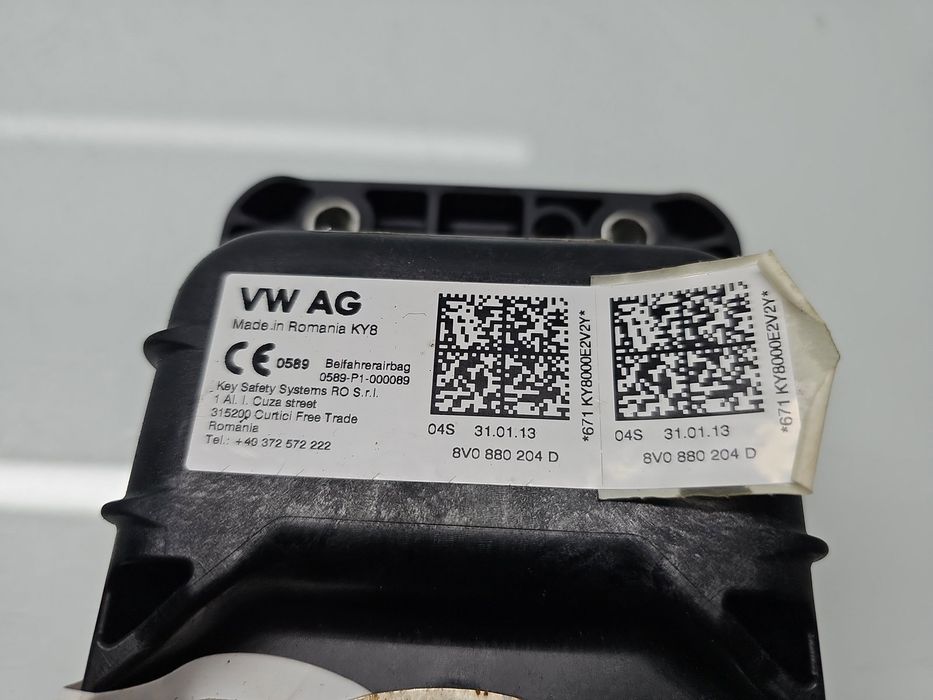 Airbag pasager Volkswagen Golf 7 (5G) [Fabr 2014-prezent] 8V0880204D