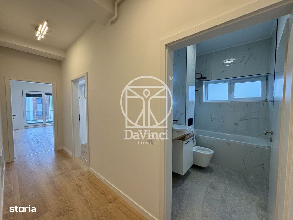 Apartament 2 camere, intabulat, finisat la cheie - aer conditionat