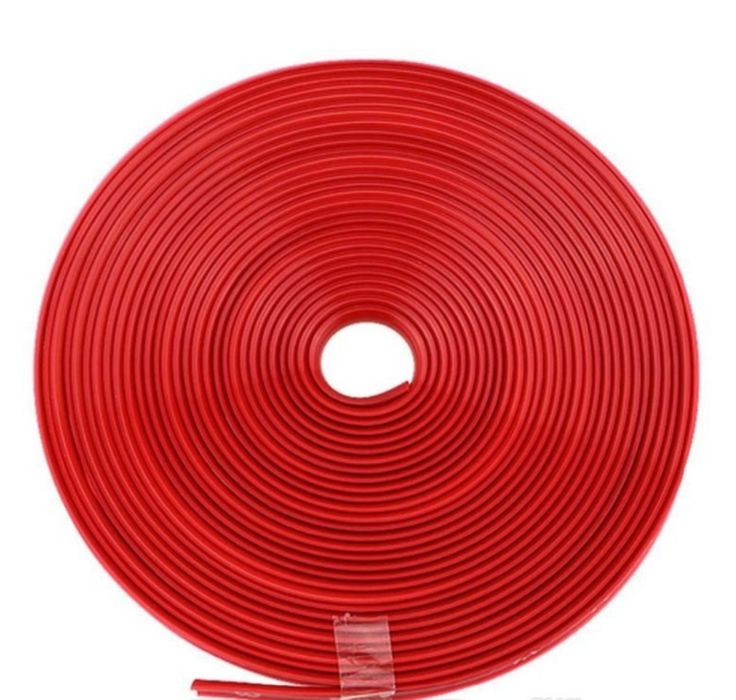 Червен, син Протектор за джанти на автомобил, кант за джанти