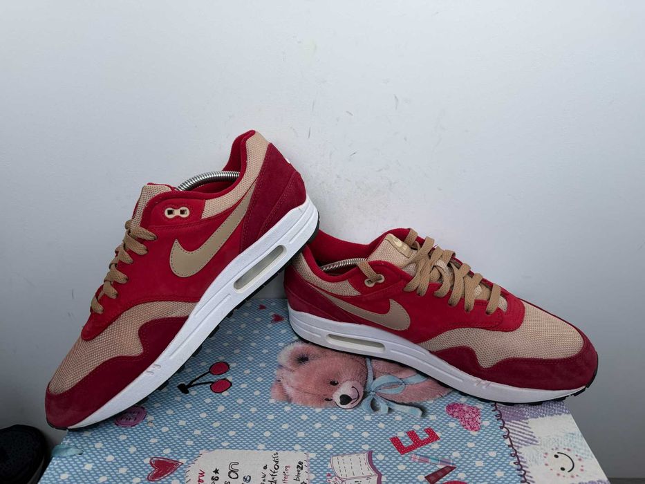 Nike Air Max 1 Premium Retro Red Curry''оригинални маратонки 45 номер