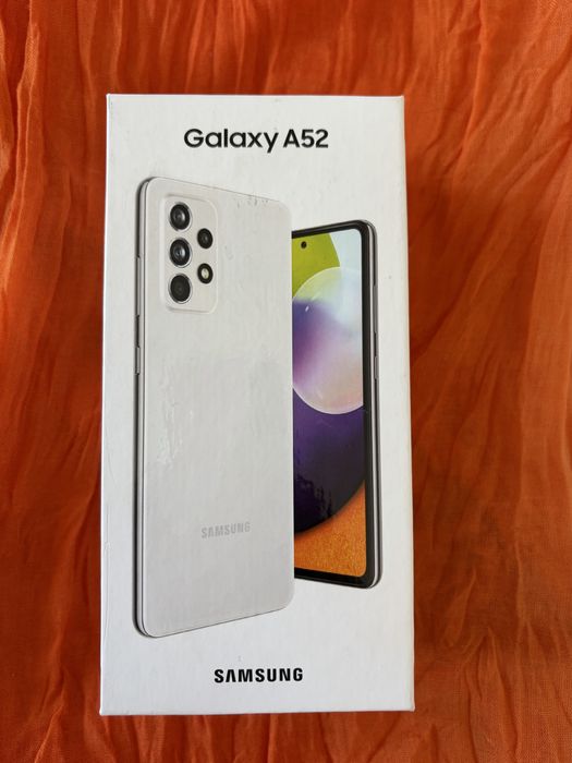 Samsung Galaxy A52 128GB Awesome White | Husă + Folie Sticlă