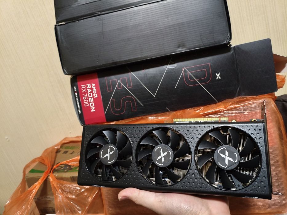 RTX2060S 3050 RX7600 8GB видеокарта