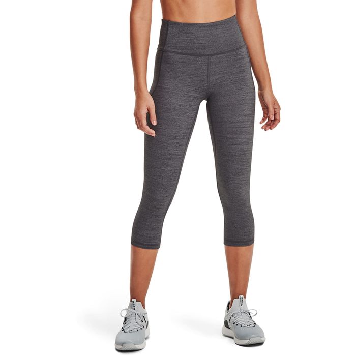 клин UNDER ARMOUR Women's UA Meridian Heather Crop LEGGINGS GRAY 1356379-001