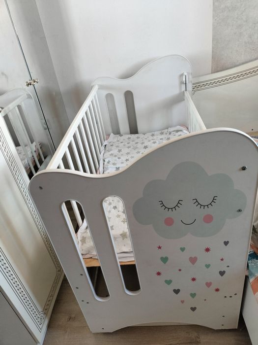 Кровать колыбель качалка до 3-х лет