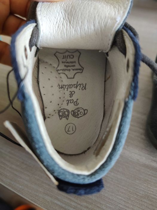 Намалени от 69 лв Бебешки обувки естествена кожа 17 номер