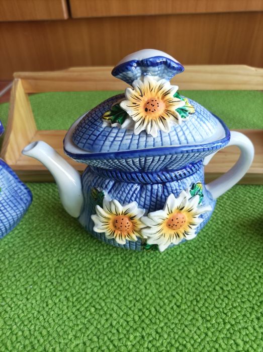 Set cafea, 3 piese, nou