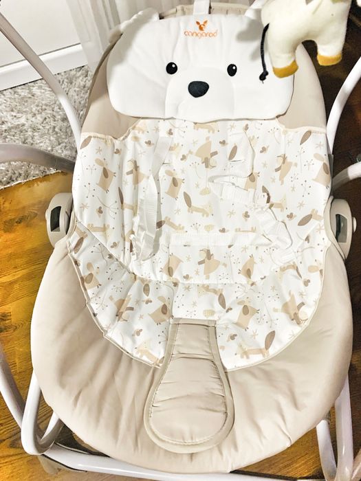 CANGAROO Електрическа люлка - шезлонг SWING STAR БЕЖОВ