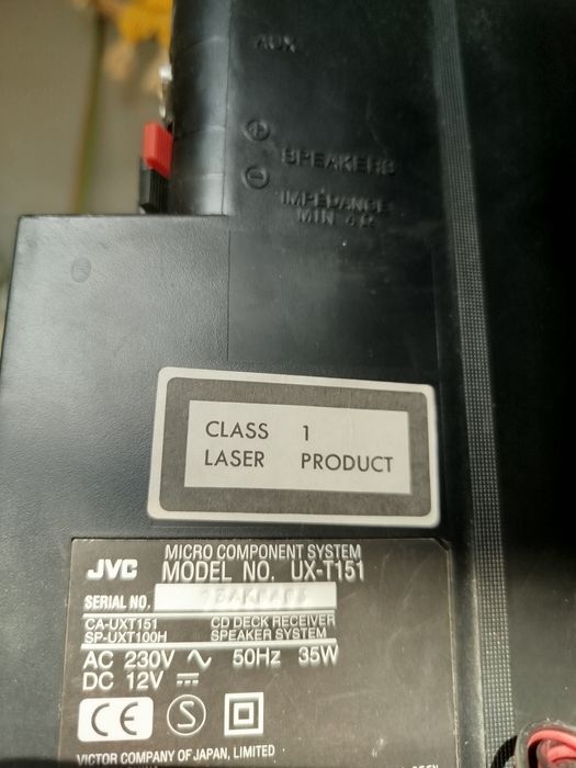 мини компонент музикална уредба JVC