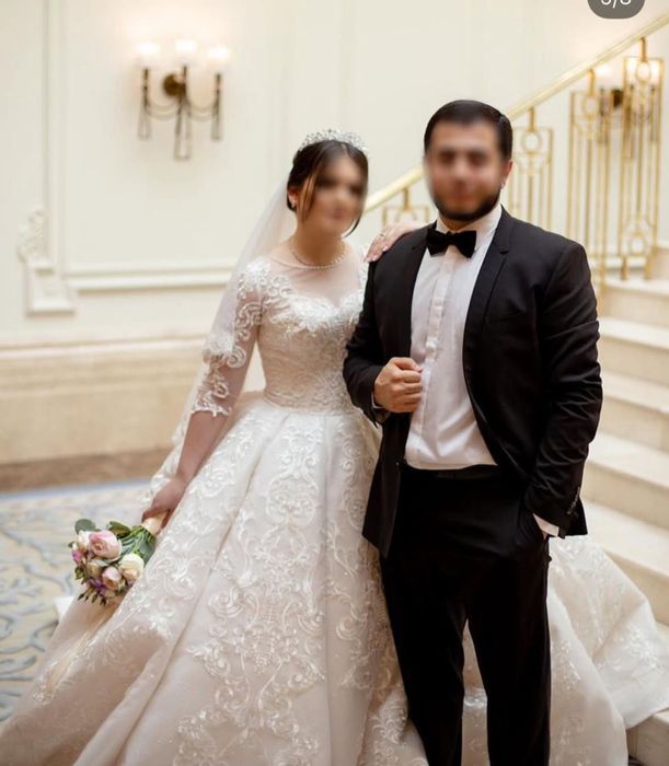 Свадебное  платье в цвете Ivory Light