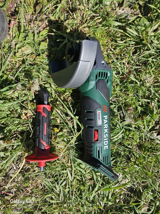 Акумулаторен ъглошлайф Parkside PWSA 20-Li F4