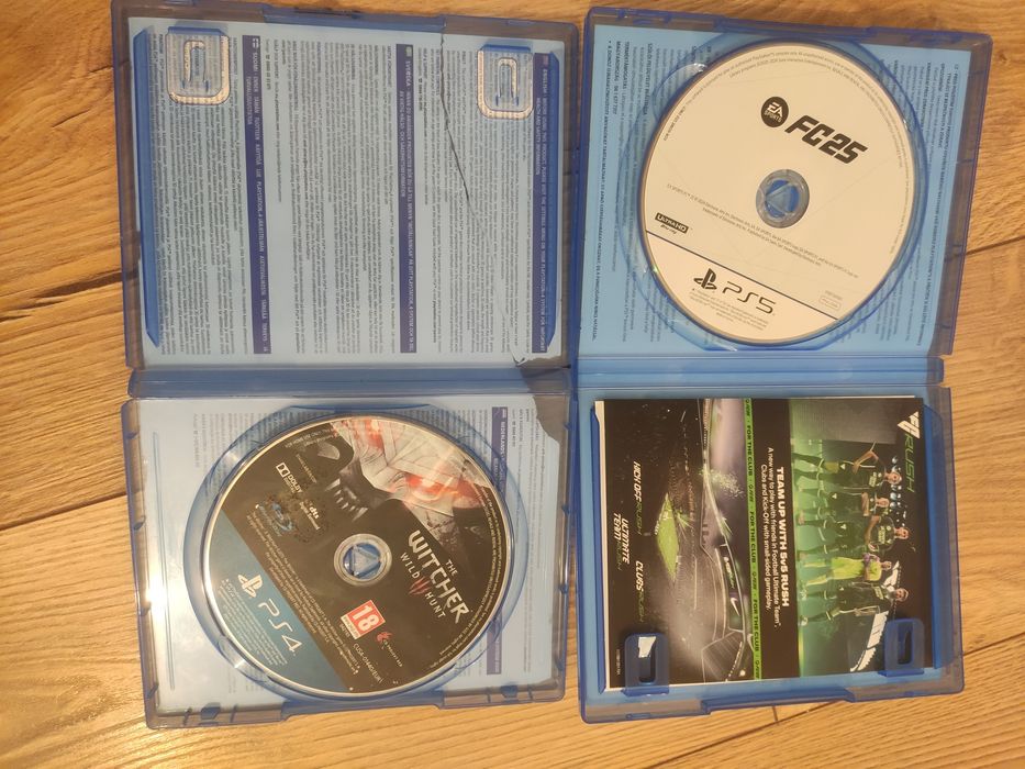 Vand FC25 PS5 si The Witcher 3 Wild Hunt PS4/PS5