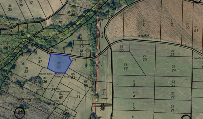 Продава се Парцел в Банкя - 2853 кв.м за 10 €/кв.м - Снимка #2