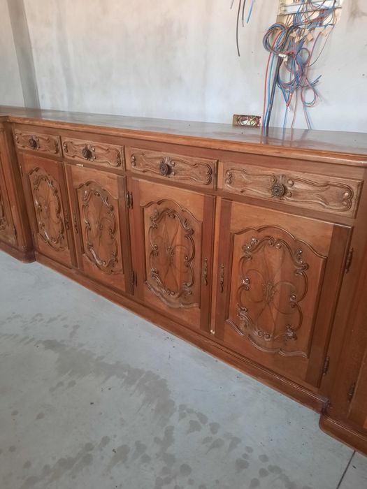 Mobilă stil baroc din lemn masiv