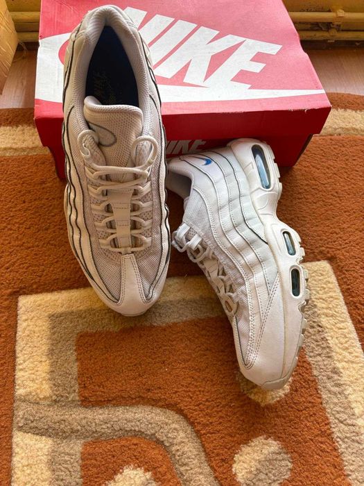 Air Max 95 White/Blue photon dust marimea 46