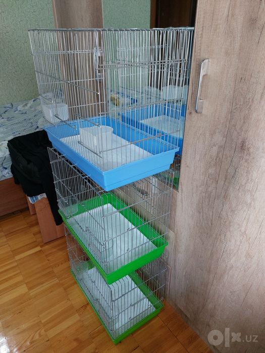 Продаются клетки для Птиц и Грызунов в хорошем состоянии цена за 1 шт.