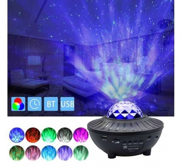 Дискотечна магическа топка BL-XK01, RGB, светлинни ефекти, музика,5VDC