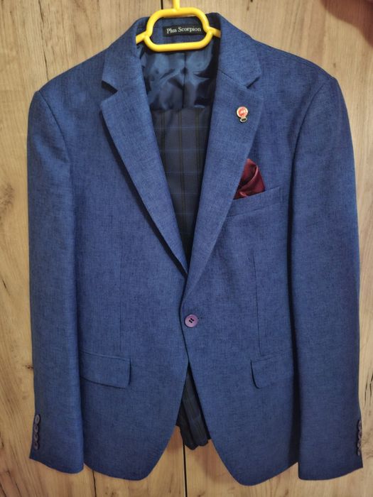 Costum elegant barbati albastru