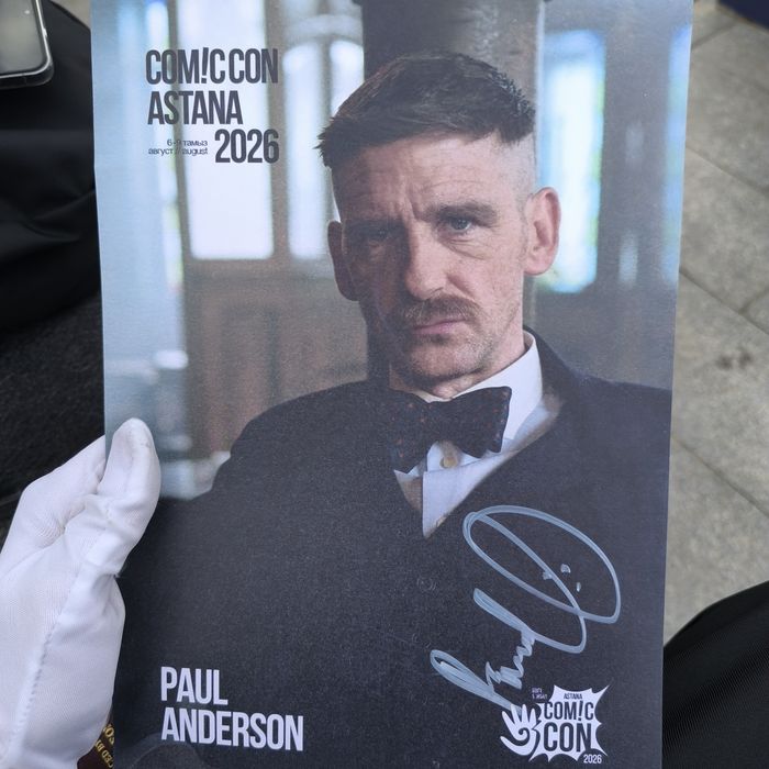 Автограф постер Пол Андерсон comiccon2026