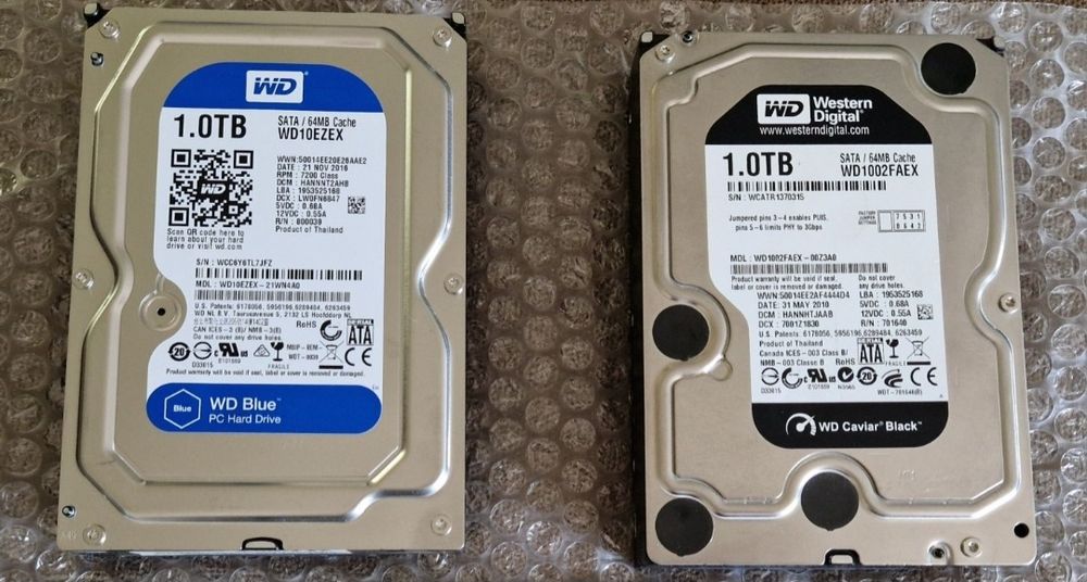 2 hdd de 1 tb pt pc