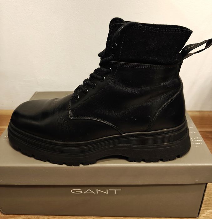 Ghete barbati piele, GANT, marimea 43