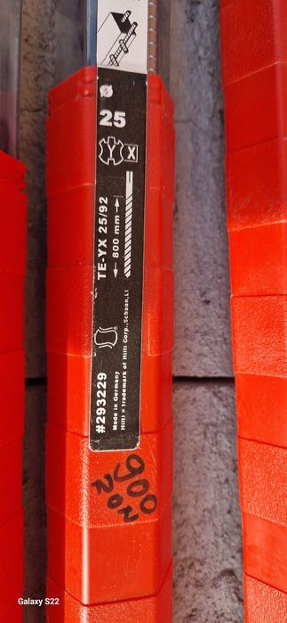 Hilti burghiu  sds max