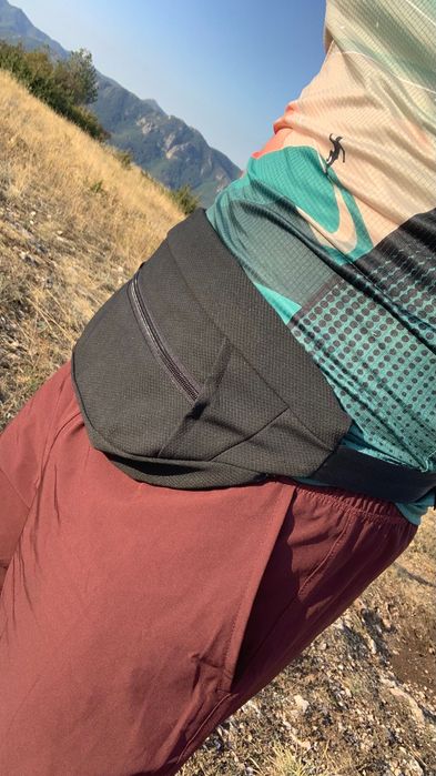 Ръчно изработена чанта през рамо( за кръст)