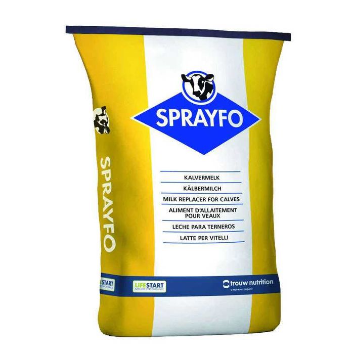 Lapte praf pentru vitei Sprayfo Yeloww la sac 20 kg
