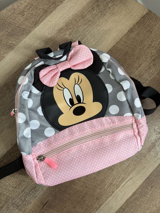 Детска раница Мини Маус, чадър, мешка, Ученическа раница Стич