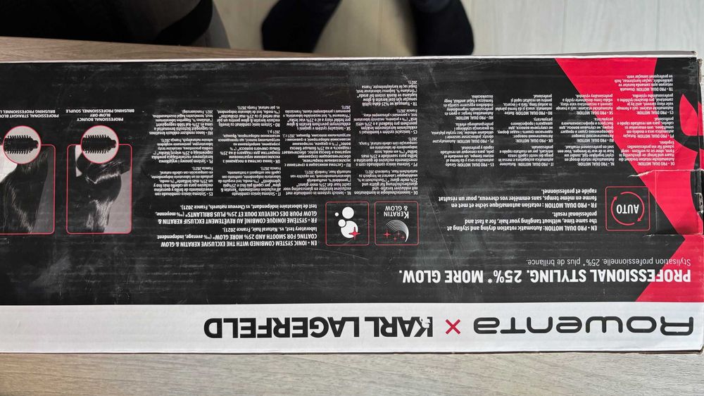 perie par rotativa rowenta karl Lagerfeld