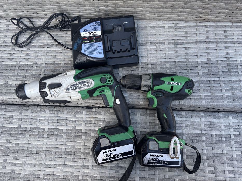 Rotopercutor hitachi DH 18DSL si filetanta DS 18DSL