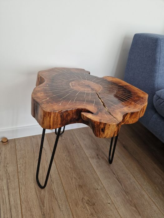 Vand măsuță de cafea din lemn masiv