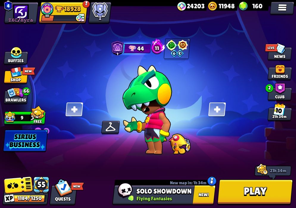 Продам аккаунт в бравл старс