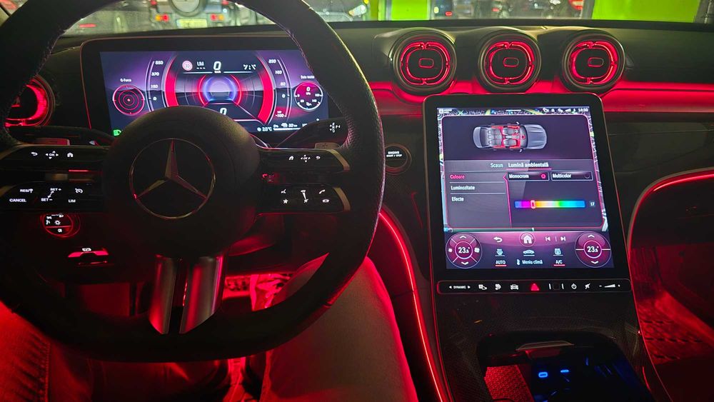 Mercedes C300e W206 AMG Line, Plug-in Hybrid, 313 CP, In Garantie