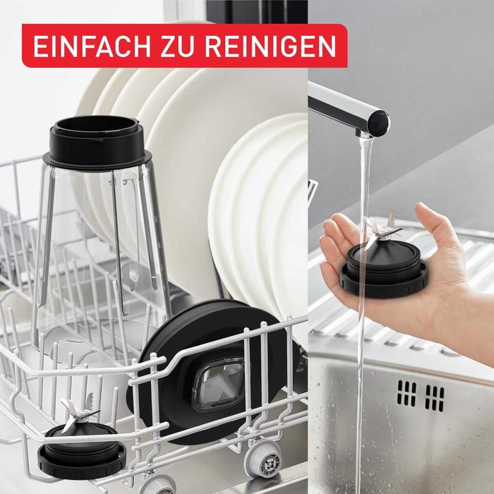 Нов Мощен Блендер Tefal PerfectMix BL771BF0, 2 л, Стъклена Кана, 1200W, Сив, 2 години Гаранция