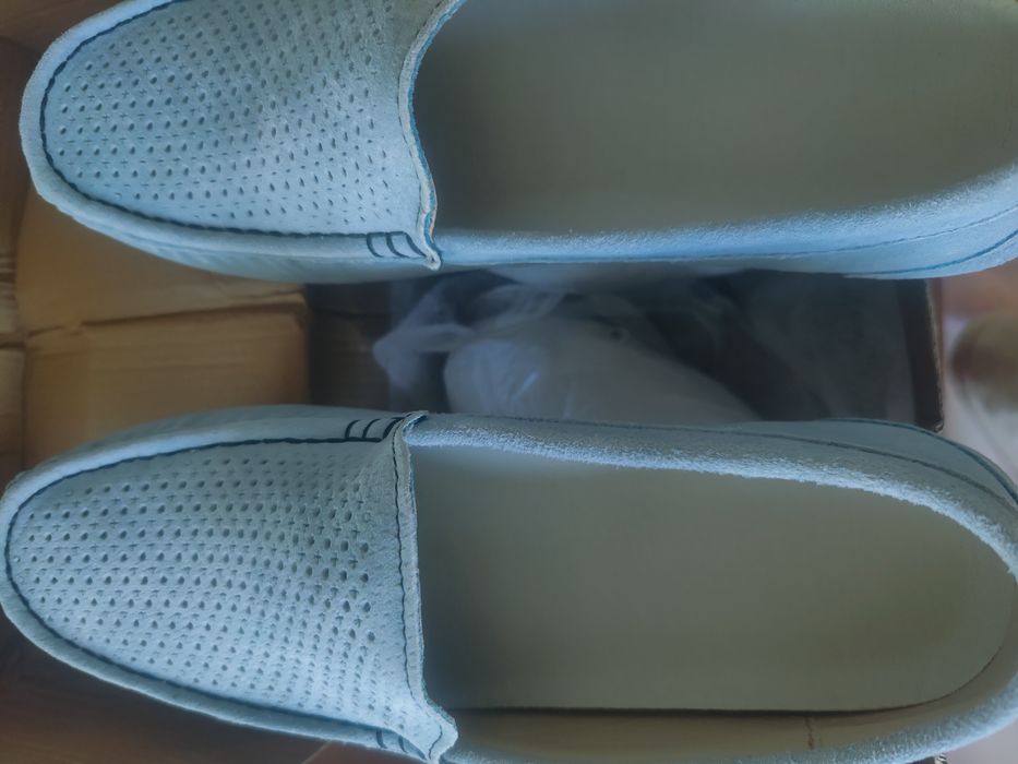 Мокасины летние мужские