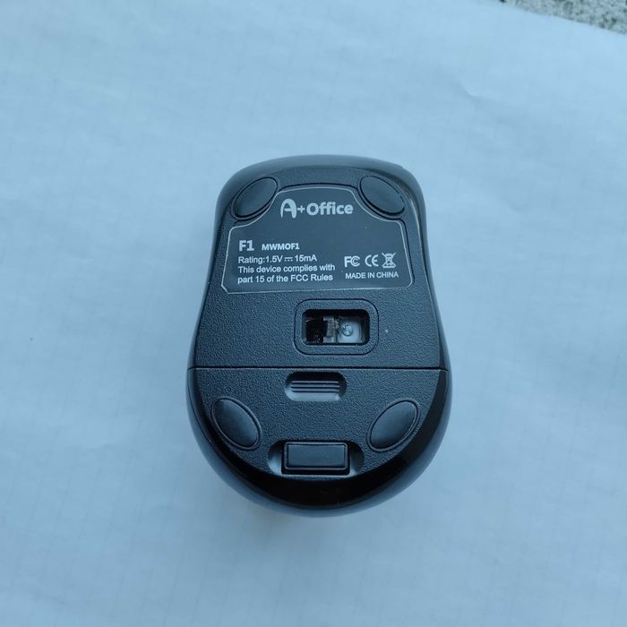 Mouse A+ F1 with New Alkaline battery