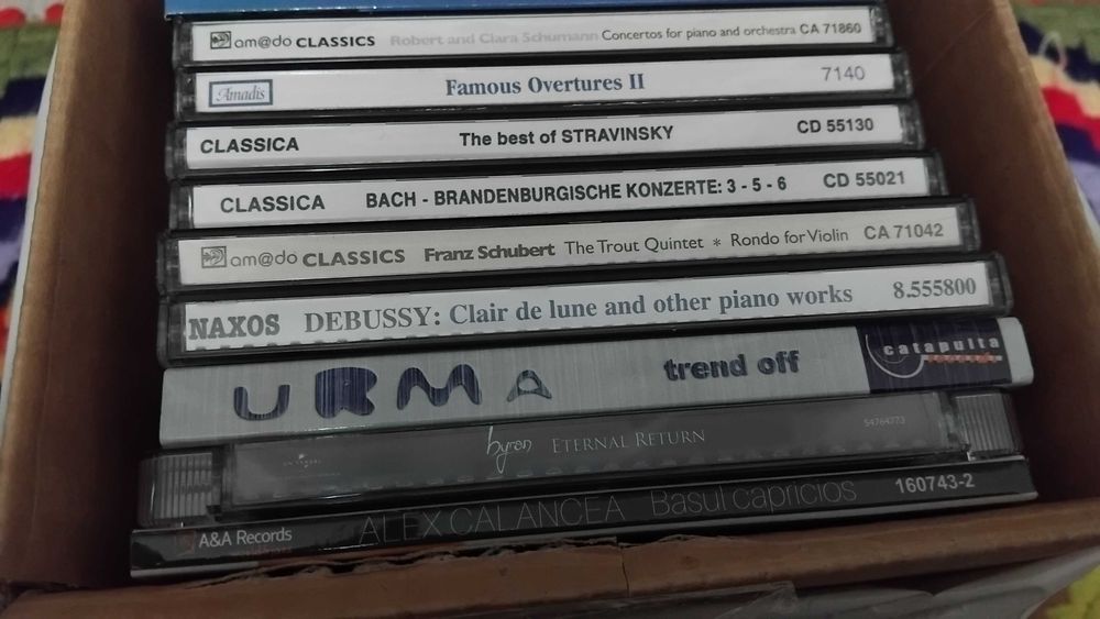 Pachet 25 CD-uri muzica - 15 lei/buc - diverse genuri