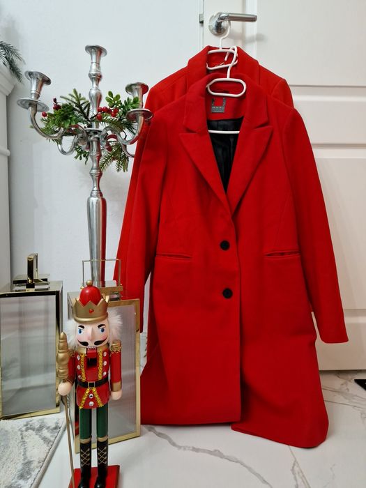 Palton damă S. Roșu Corai