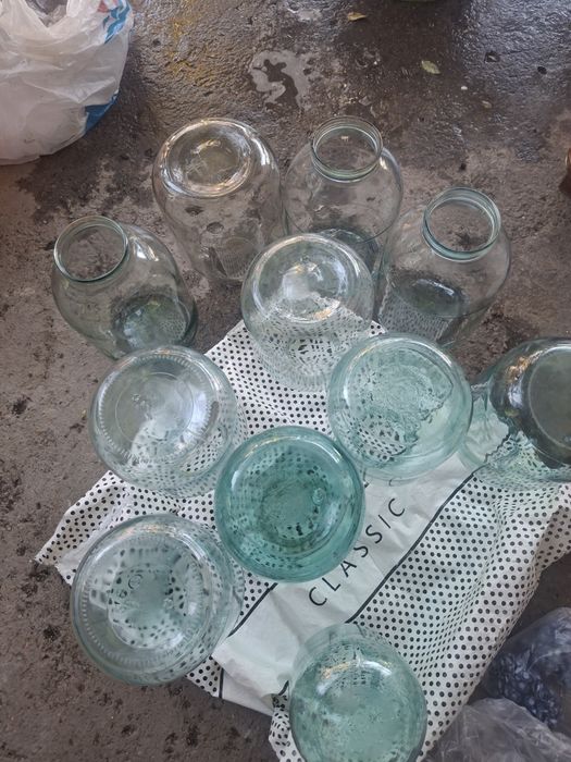 Банки стеклянные,  б/у