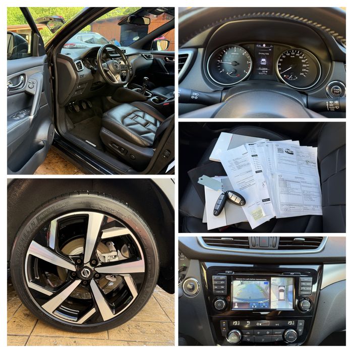 Nissan Qashqai Tekna Plus 160.000 km 1.5 dci Eur6 An: 2019 Camera 360 Navi Panorama RAR efectuat
