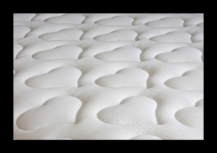 Стеганая ткань с поролоном различной толщины для обивки матрасов.