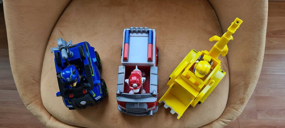 Маски, PJ MASKS коли (3 бр.) + PAW PATROL (3 бр.) коли и карти