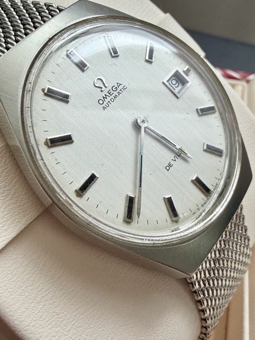 Ceas Omega De Ville Automatic – Ref. 166.051 – Cal. 1002 – Mesh Omega Original – Anul 1977