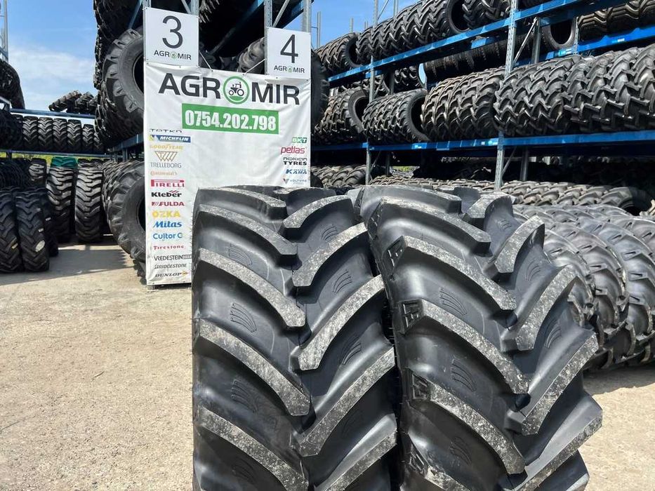 Anvelope noi 600/65R28 radiale pentru tractor fata marca GRI