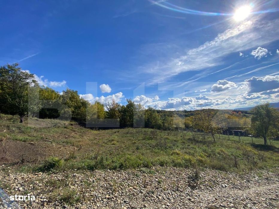 Teren 10 ari, Valea Budacului – priveliste superba, zona de cabane