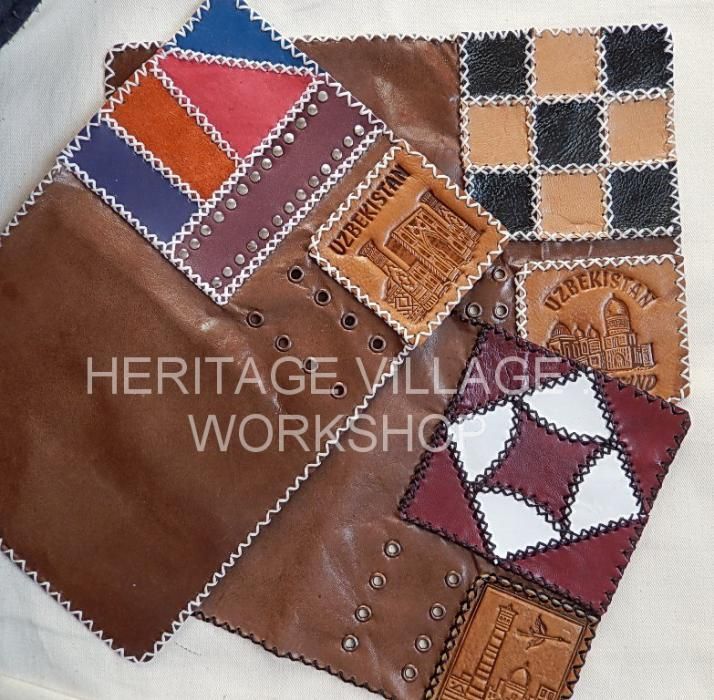 Кожаные обложки ручной работы.