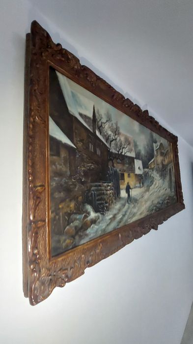 Tablou Mare Semnat Șerban