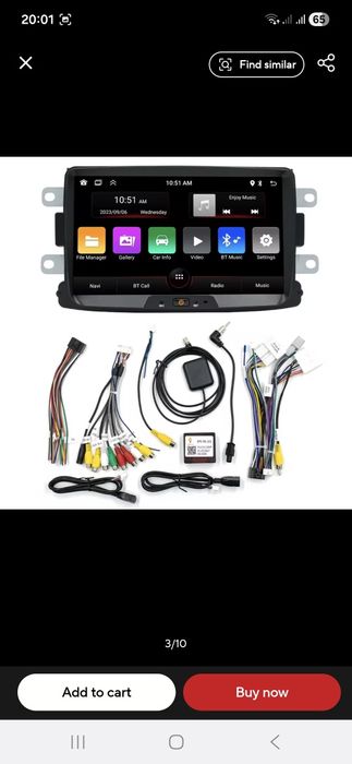 Navigatie Android Dacia Duster,Logan,Lodgy,Sandero,Captur,SimbolDokker
