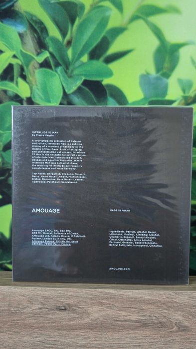 Amouage - INTERLUDE 53, pentru barbati, 100ml Essence de parfum