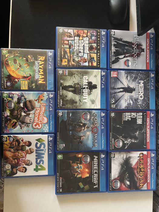 Продам диски playstation 4/ps4